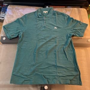 Burberry Polo Forest Green Size XL